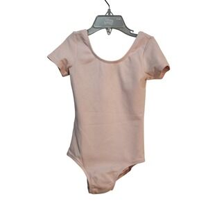 Stelle Girls Pink Short Sleeve Ballet Dance Leotard Size 4T